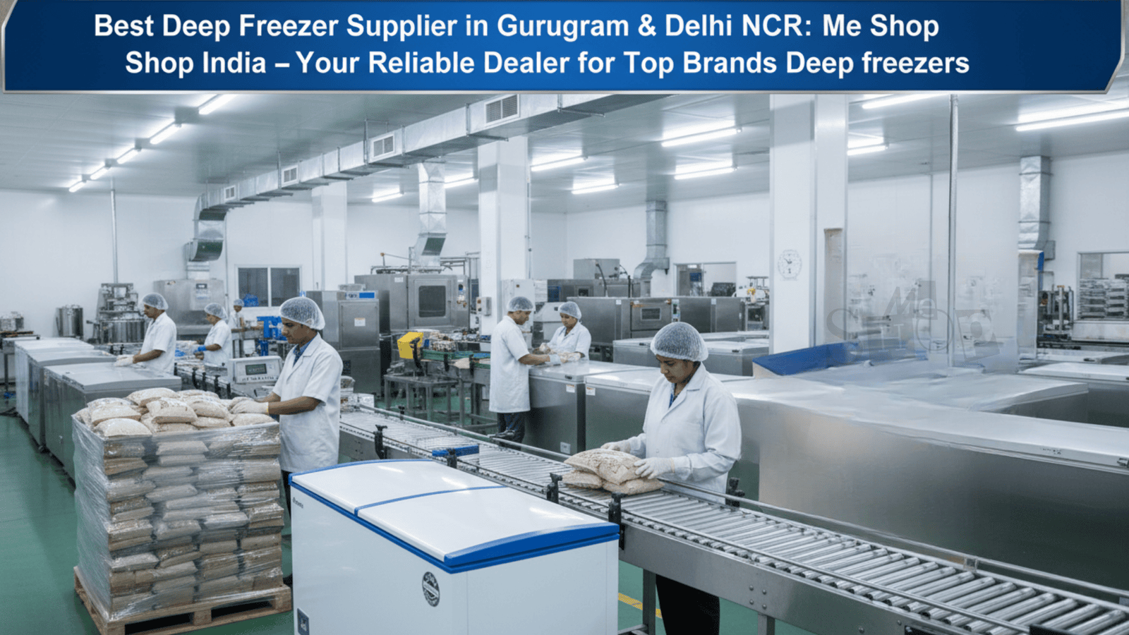 Best Deep Freezer Supplier in Gurugram & Delhi NCR: Me Shop India - Your Reliable Dealer for Top Brands Deep freezers
